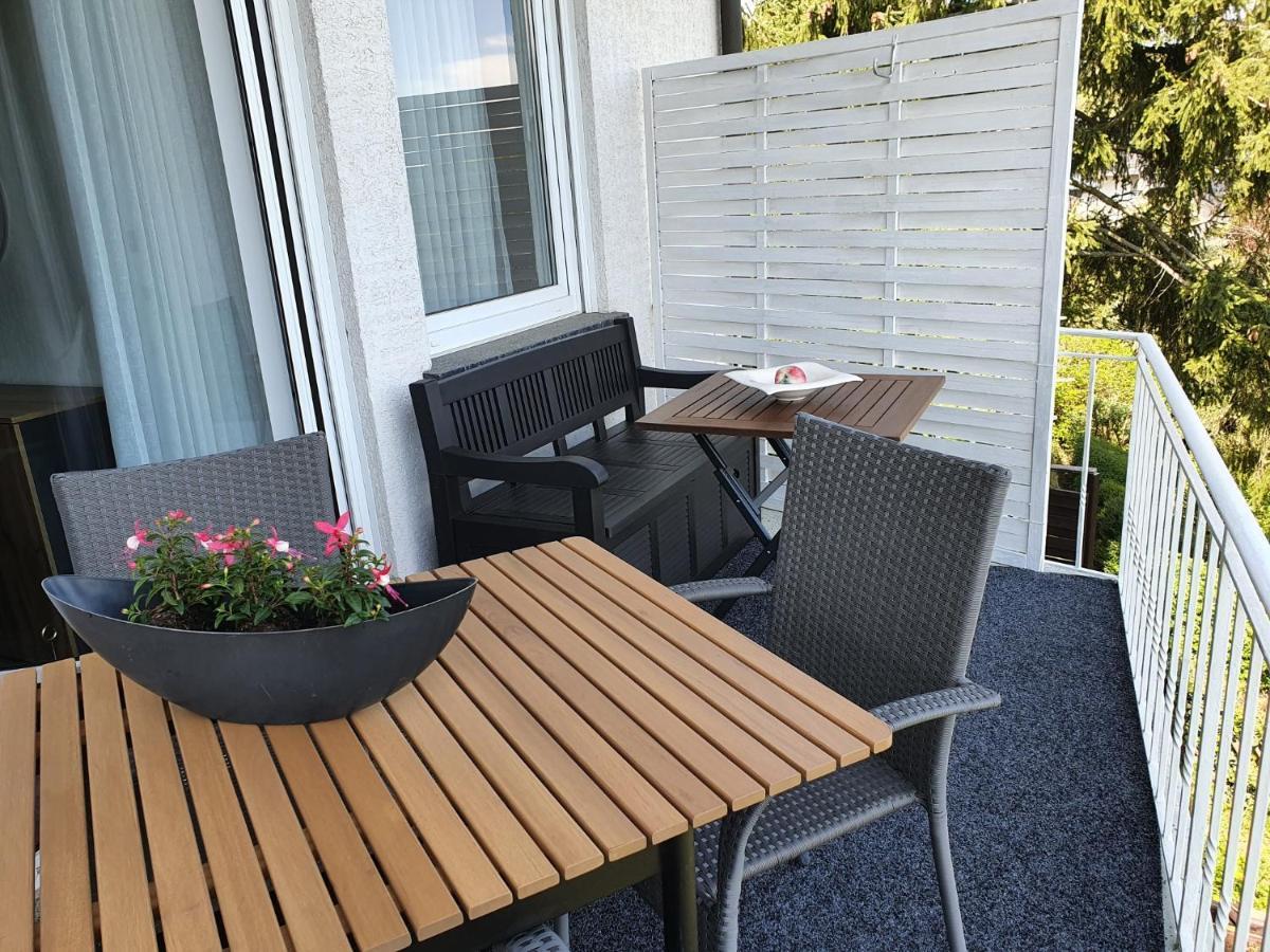 Ferienwohnung Schlossblick บัดไบรซิก ภายนอก รูปภาพ
