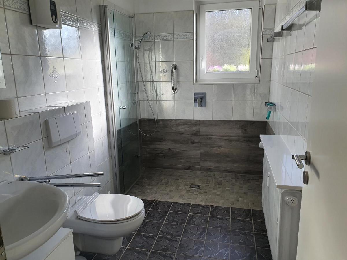 Ferienwohnung Schlossblick บัดไบรซิก ภายนอก รูปภาพ